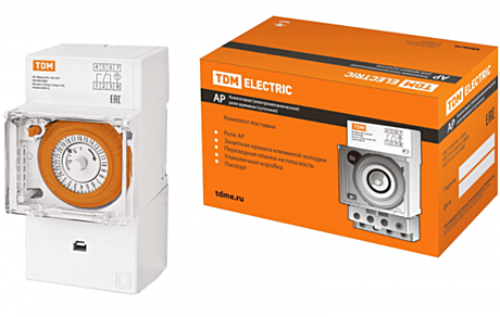 Реле времени TDM 16А 30мин/24часа