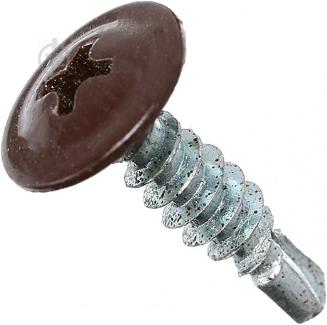 Саморез 4,2х16 сверло коричневый