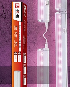 Светильник LED InHomeФито 15Вт 873х21х35мм