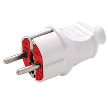 Вилка Lezard белая з/к