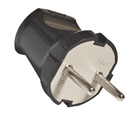 Вилка Universal черная