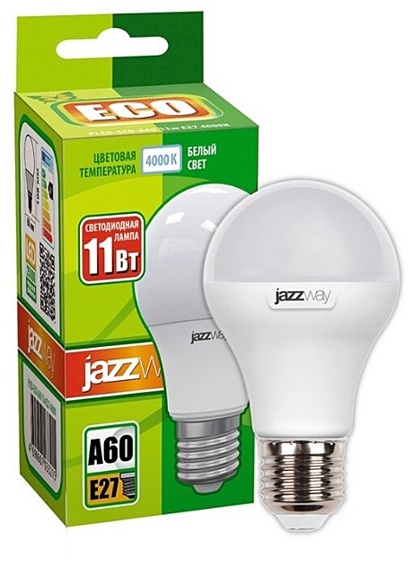 Лампа LED Jazzway A60-11Bт-Е27-4000К