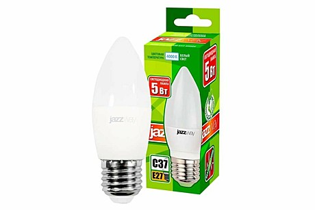 Лампа LED Jazzway C37-5Bт-Е27-4000К