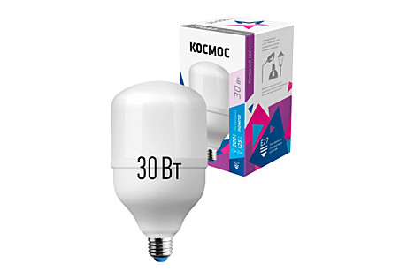 Лампа LED Космос 30Вт-6500К-Е27
