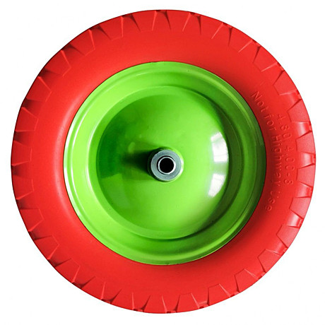 Колесо д/тачки 4,0х8 d20 полиуретан Сибртех