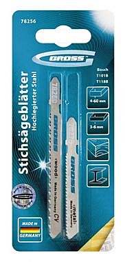 Полотно д/лобзика Gross универс кт2шт