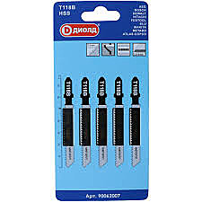 Полотно д/лобзика Диолд T118В по металлу