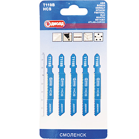 Полотно д/лобзика Диолд T119B 