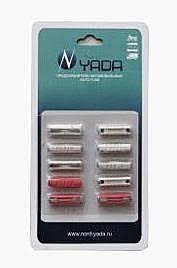 Предохранители ВАЗ (ст об)  цилиндрические (кт)YADA