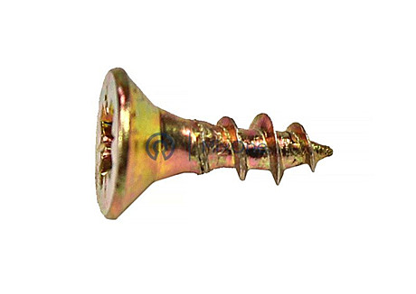 Шуруп по дереву 6,0х30 желтый