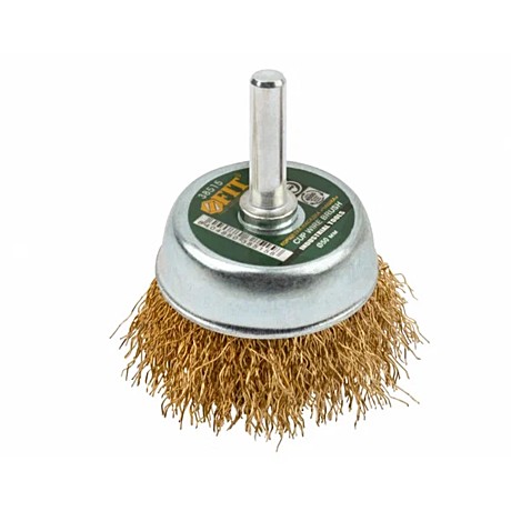 Щетка д/дрели 50мм чашка Fit