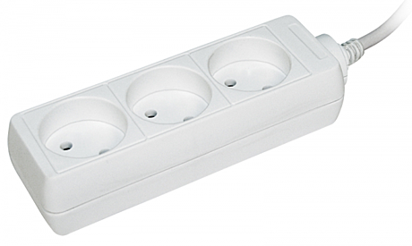 Удлинитель IEK 3-м 5метров ПВС2х0,75