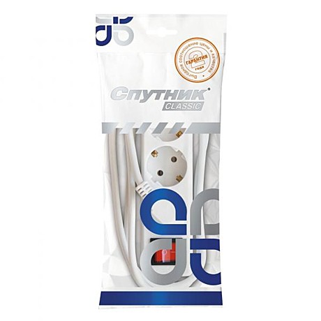 Удлинитель Спутник 3-м 3метра ПВС3х0,75 с выкл