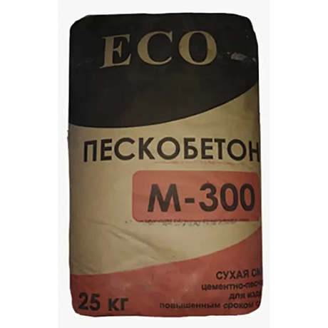 Пескобетон М300 25кг ECO Престиж