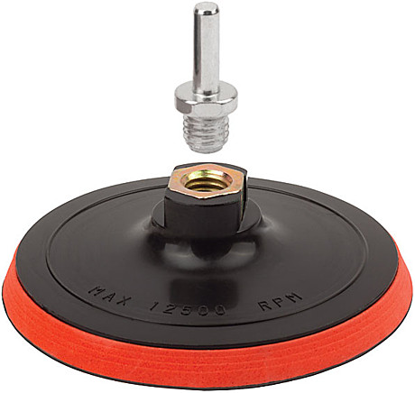 Насадка полиров 125мм М14 переходник д/дрели Fit