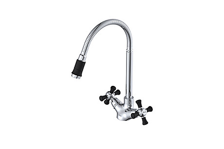 Смеситель д/кухни Oasis L1002HCGLB излив 23,2cм