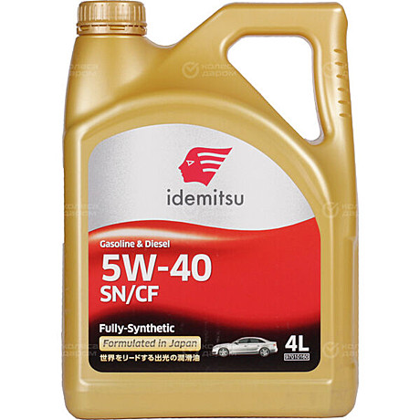 Масло мотор  5W40 IDEMITSU SN/CF 4л 