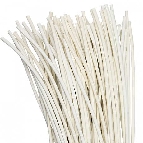 Трубка термоусадочная IEK ТУТнг 4/2 100см белая