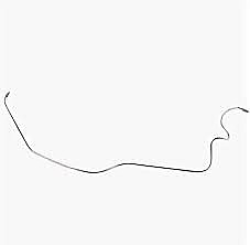 Трубка тормоз 2101-07 пер прав