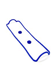 Прокладка клапанной крышки 2108 силикон с втулками ЛВ-АВТО