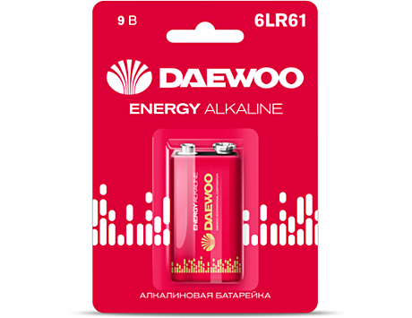 Батарейка 6LR61 Daewoo (крона)