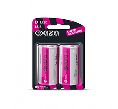 Батарейка LR20 Фaza
