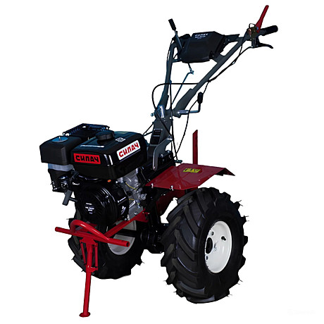 Мотоблок Силач МБ-803 8л/с широкие колеса