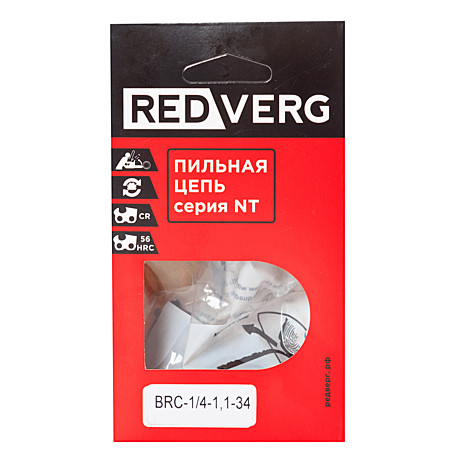 Цепь RedVerg 1/4-1,1-34зв
