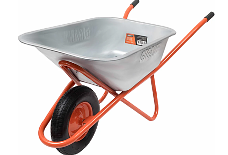 Тачка строительная 1колесо 180кг 100л Силач