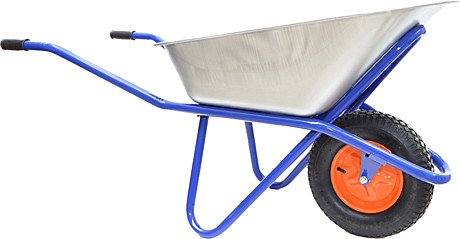 Тачка строительная 1колесо 220кг 110л Силач