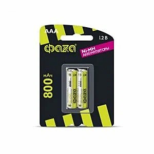 Батарейка аккум Фаzа R03 800mAh ААА