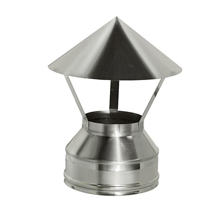 Зонт печной d150х250мм сэндвич нерж 0,5мм