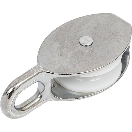 Блок одинарный d65мм пластик