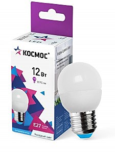 Лампа LED Космос Шар 12Вт-Е27-6500К