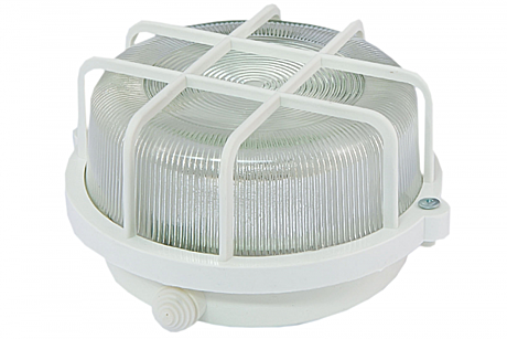 Светильник TDM НПП03-100-005.04 d212мм IP54 белый решетка баня