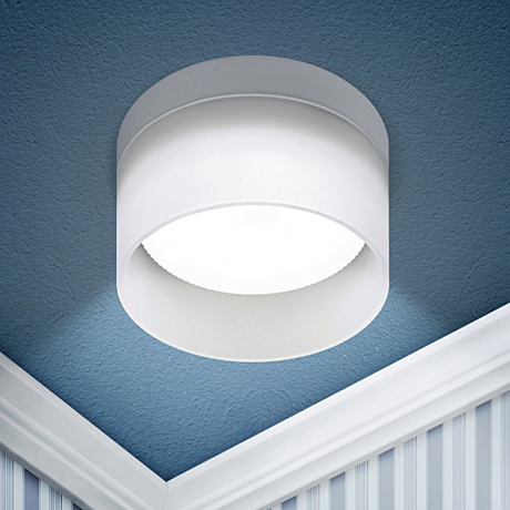 Светильник точечный ERA DK98WH GX53 белый матовый