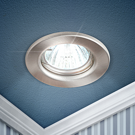 Светильник точечный ERA ST1SN GU5.3 никель