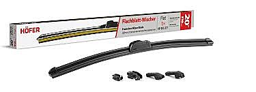 Щетка стеклооч-ля 500 мм бескаркасная HOFER