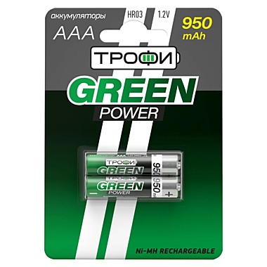 Батарейка аккум Трофи HR03 950mAh ААА
