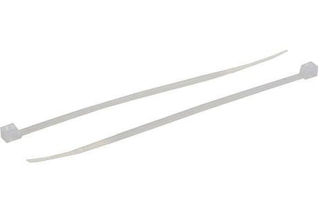 Хомут-стяжка 2,5х100 белый