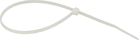 Хомут-стяжка 2,5х200 белый