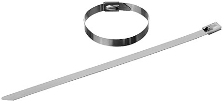 Хомут-стяжка 4,6х200 нерж.сталь