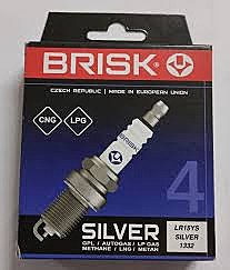 Свечи BRISK  LR15YS SILVER (ГАЗ-БЕНЗИН) кт 2101-099 8кл