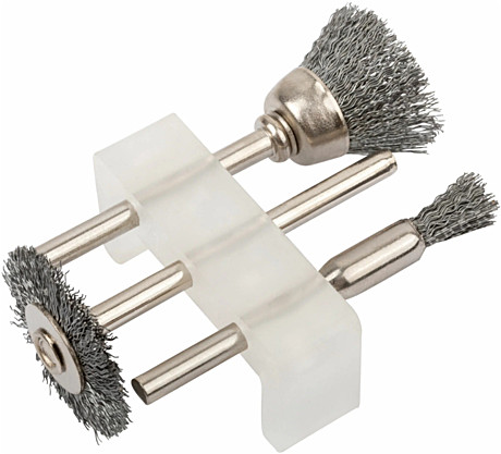Щетки метал нержав кт3шт Fit