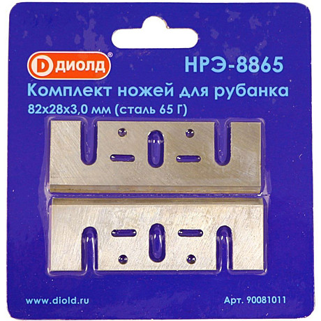 Нож д/рубанка 82х28х3,0мм НРЭ-8865 Диолд