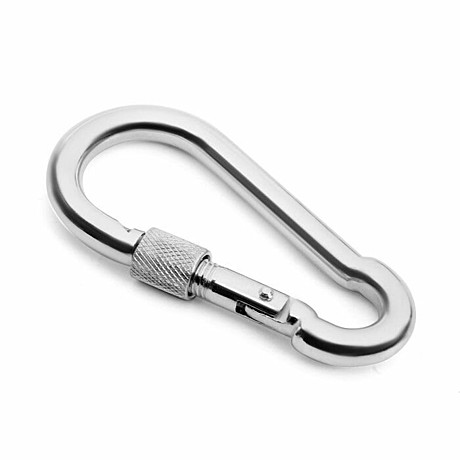 Карабин с фиксатором 100мм