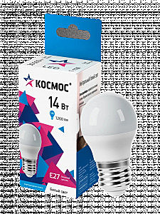 Лампа LED Космос Шар 14Вт-Е27-4500К