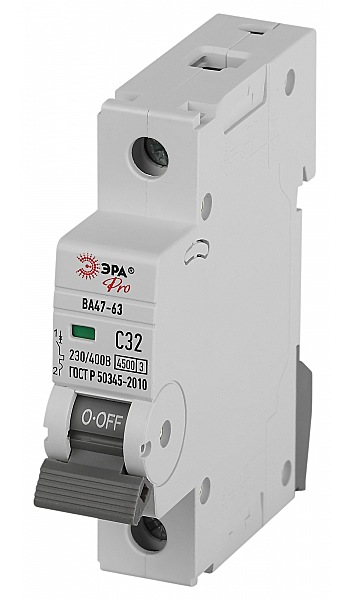Выключатель автомат ERA 1P 32А 