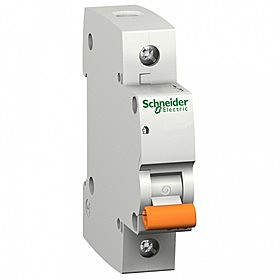 Выключатель автомат Schneider 1P 40A Domovoy х-ка С