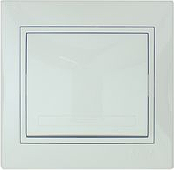 Выключатель Lezard Mira 1-кл СУ белый